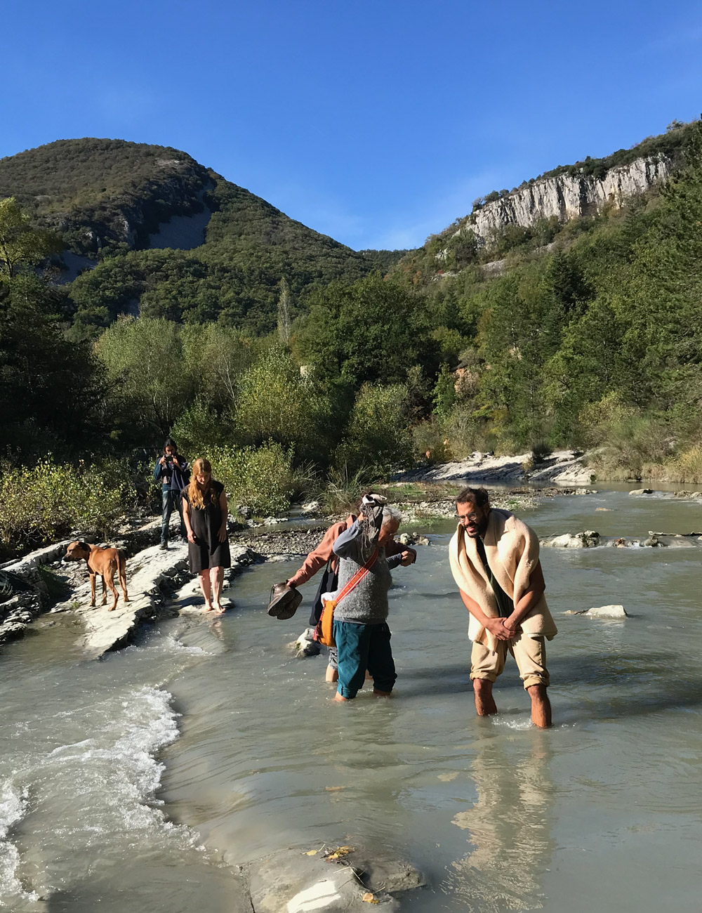 River walking